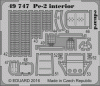 Eduard 49747 Pe-2 interior ZVEZDA 1/48